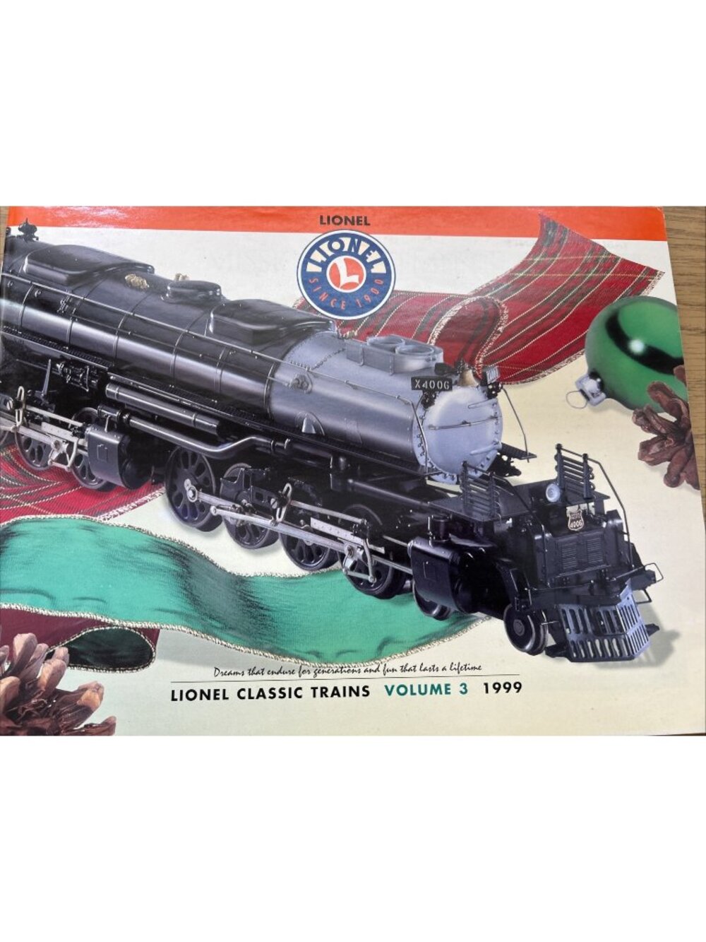 1999 LIONEL CLASSIC TRAIN CATALOG VOLUME 3